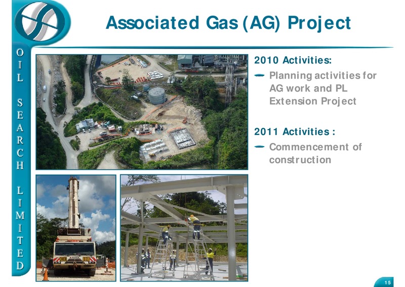MAY 2011 US AND UK ROADSHOW – Oil Search Limited – slide 15