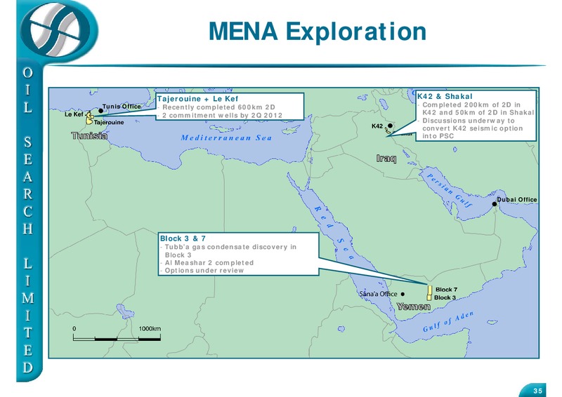 MAY 2011 US AND UK ROADSHOW – Oil Search Limited – slide 35