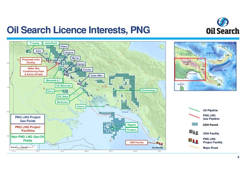 MACQUARIE AUSTRALIA CONFERENCE – Oil Search Limited – slide 4