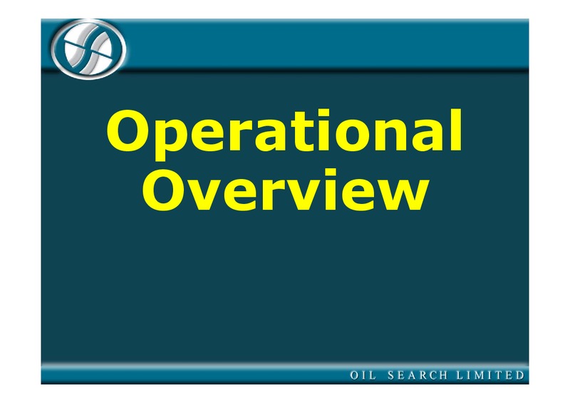 MAY 2004 ANNUAL GENERAL MEETING – Oil Search Limited – slide 16