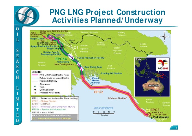 UBS RESOURCES AND ENERGY CONFERENCE – Oil Search Limited – slide 6