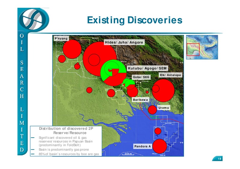 UBS RESOURCES AND ENERGY CONFERENCE – Oil Search Limited – slide 18