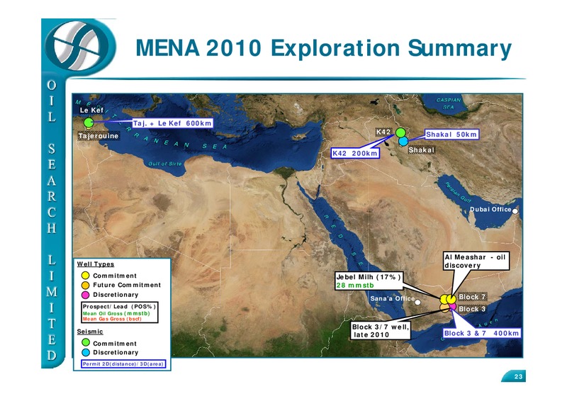 UBS RESOURCES AND ENERGY CONFERENCE – Oil Search Limited – slide 23