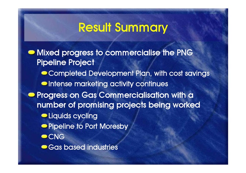 JUNE 2003 INVESTOR PRESENTATION – Oil Search Limited – slide 6