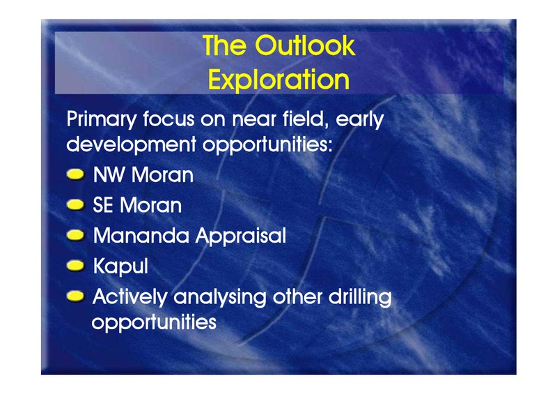 JUNE 2003 INVESTOR PRESENTATION – Oil Search Limited – slide 38