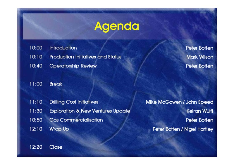 MID YEAR PERFORMANCE UPDATE – Oil Search Limited – slide 2