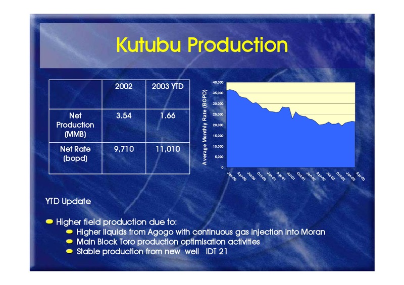 MID YEAR PERFORMANCE UPDATE – Oil Search Limited – slide 5