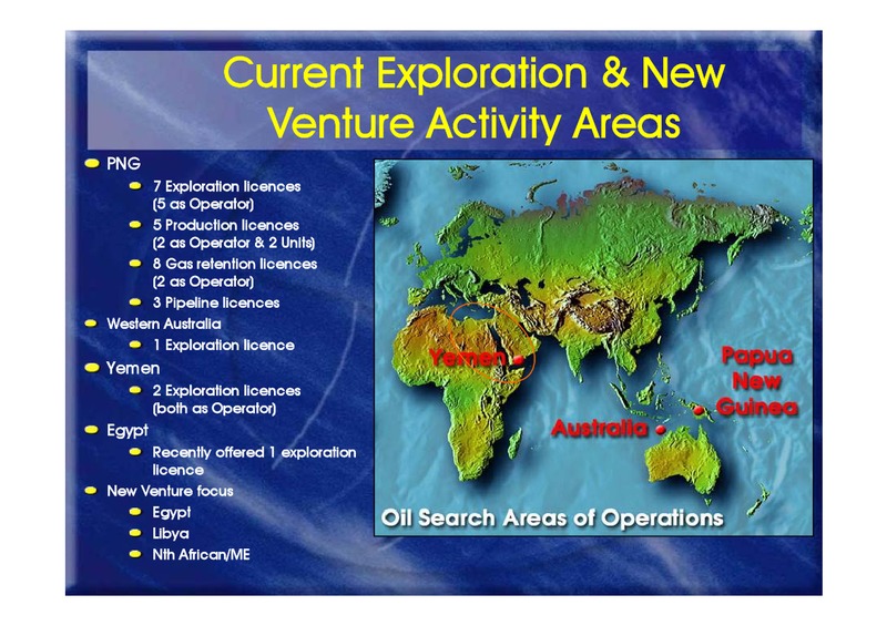 MID YEAR PERFORMANCE UPDATE – Oil Search Limited – slide 41
