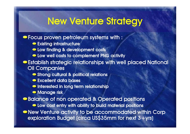 MID YEAR PERFORMANCE UPDATE – Oil Search Limited – slide 51