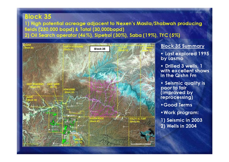 MID YEAR PERFORMANCE UPDATE – Oil Search Limited – slide 57