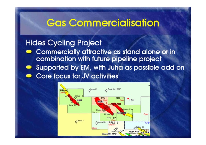 MID YEAR PERFORMANCE UPDATE – Oil Search Limited – slide 63