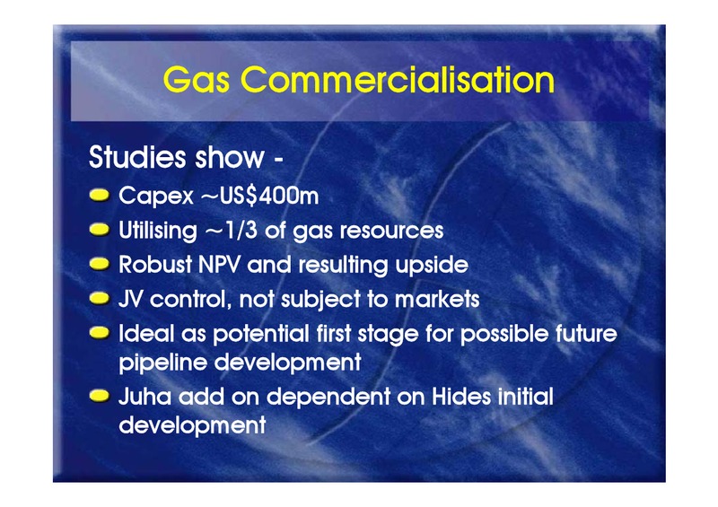 MID YEAR PERFORMANCE UPDATE – Oil Search Limited – slide 64