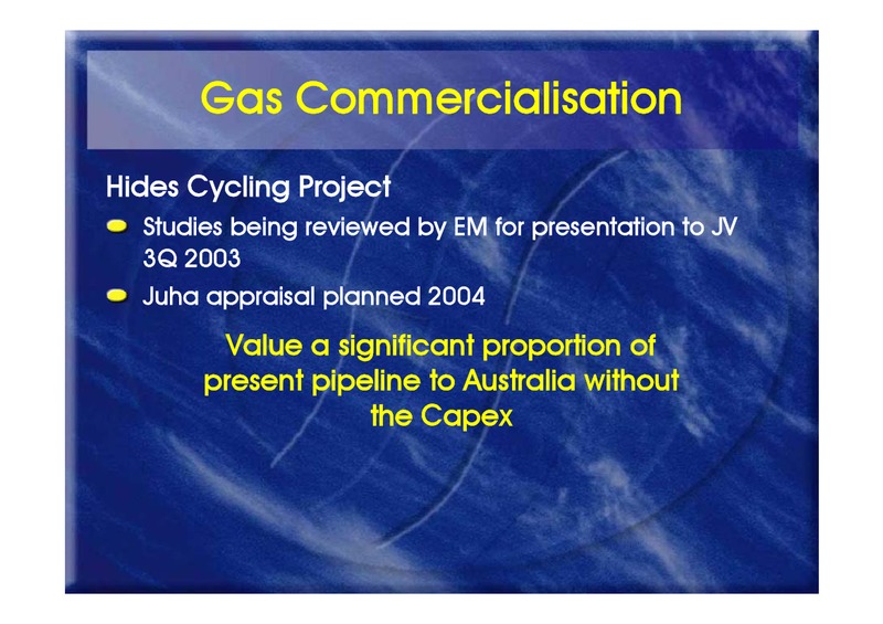 MID YEAR PERFORMANCE UPDATE – Oil Search Limited – slide 65