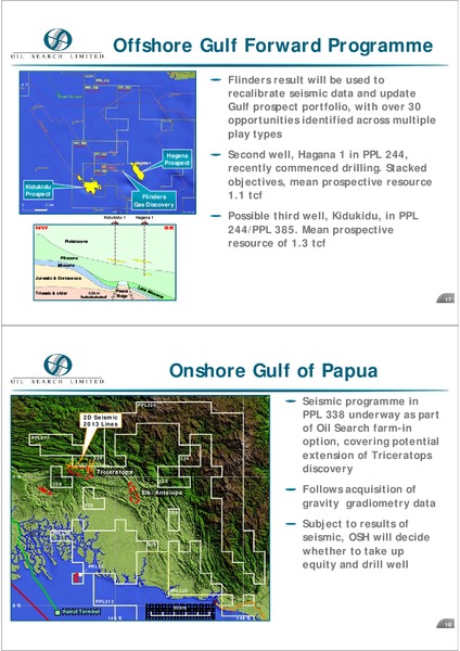 UBS RESOURCES CONFERENCE – Oil Search Limited – slide 9