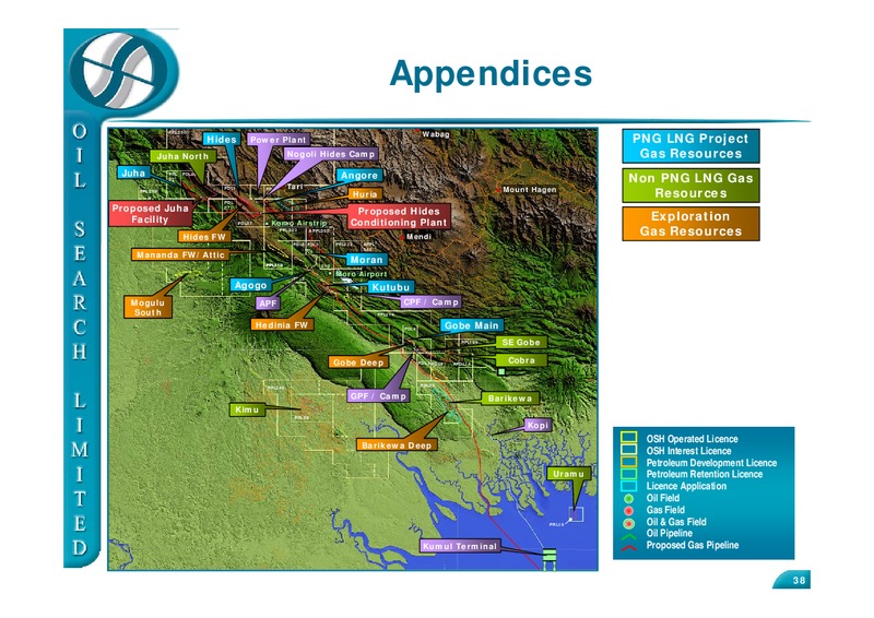 UK ROADSHOW – Oil Search Limited – slide 38