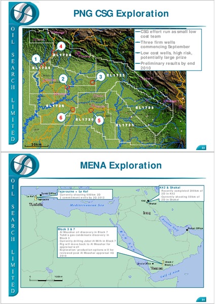 2010 HALF YEAR RESULTS – Oil Search Limited – slide 17