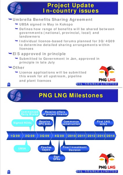 2009 HALF YEAR RESULTS – Oil Search Limited – slide 12