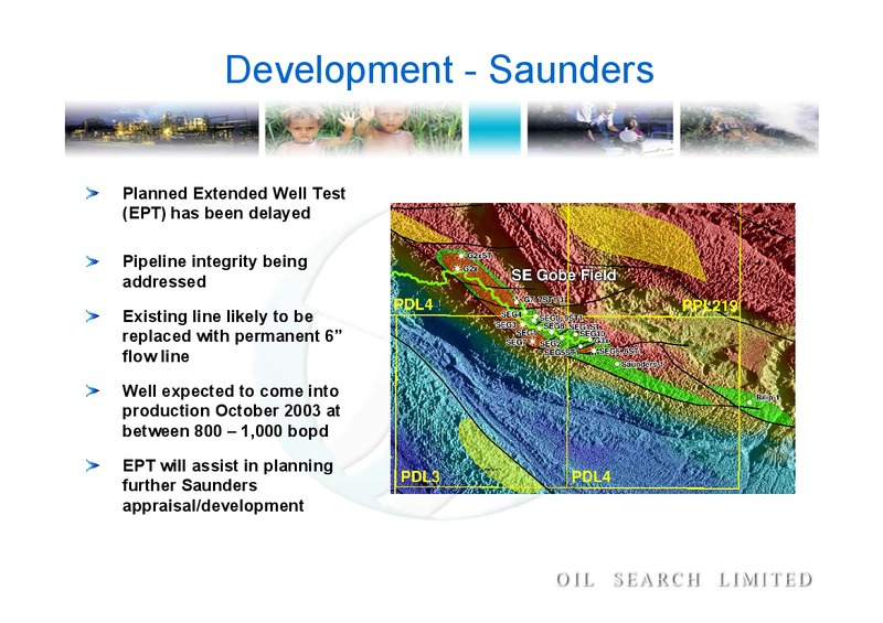 2003 HALF YEAR RESULTS – Oil Search Limited – slide 26