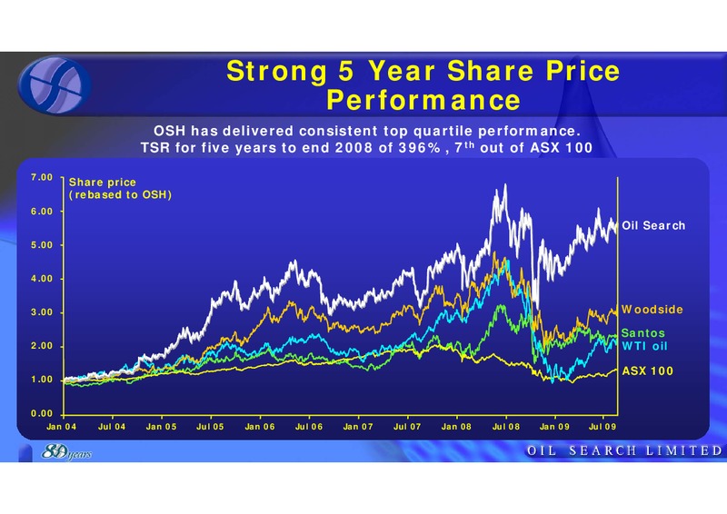 RIU GOOD OIL CONFERENCE – Oil Search Limited – slide 4