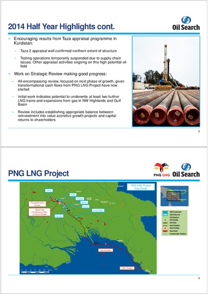 UBS UK ROADSHOW – Oil Search Limited – slide 2