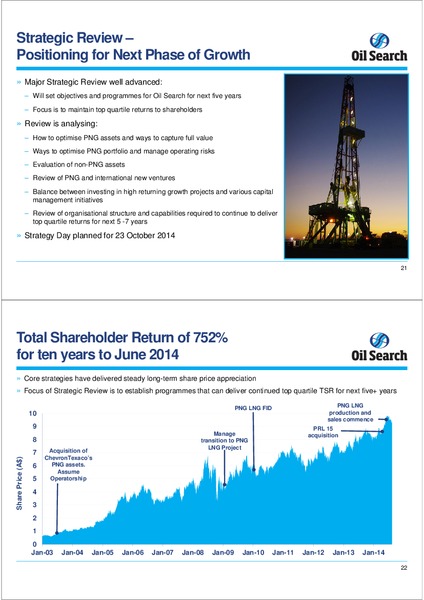 UBS UK ROADSHOW – Oil Search Limited – slide 11