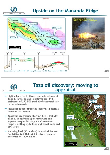 BBY 2013 PNG ENERGY CONFERENCE – Oil Search Limited – slide 9
