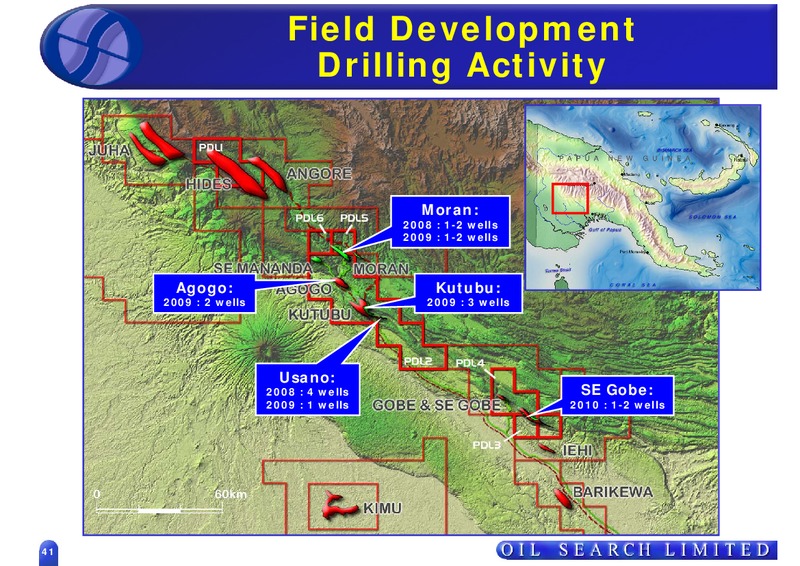 OIL SEARCH ROADSHOW – Oil Search Limited – slide 41