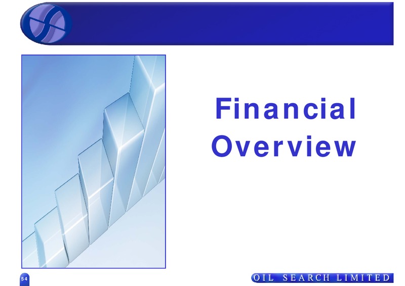 OIL SEARCH ROADSHOW – Oil Search Limited – slide 54