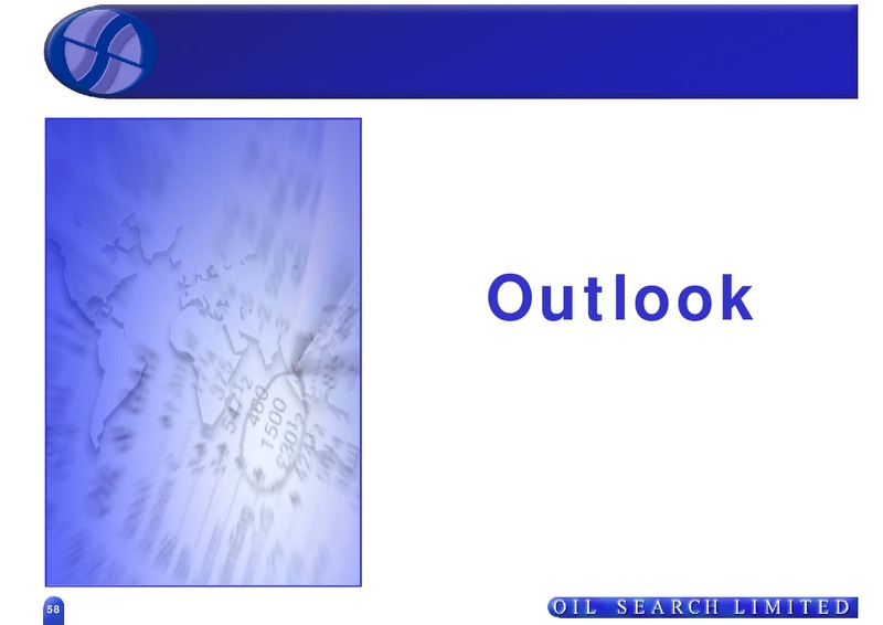 OIL SEARCH ROADSHOW – Oil Search Limited – slide 58