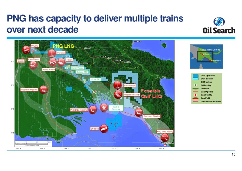21ST CLSA INVESTOR FORUM – Oil Search Limited – slide 15