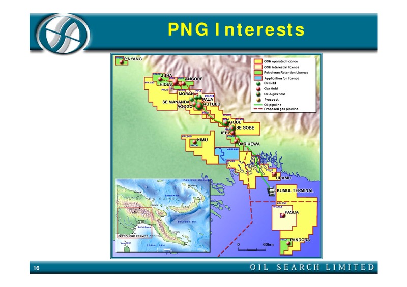 MERRILL LYNCH NEW YORK CONFERENCE – Oil Search Limited – slide 16