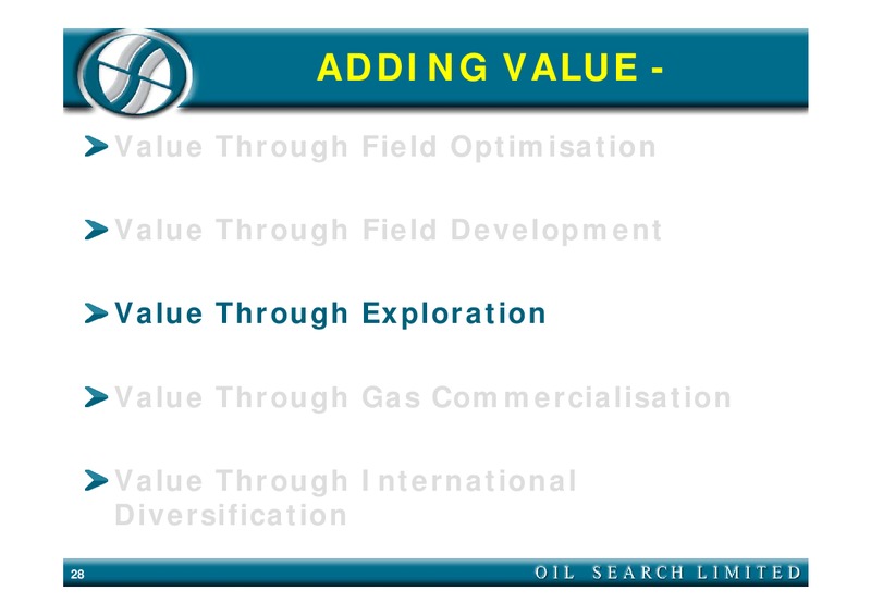 MERRILL LYNCH NEW YORK CONFERENCE – Oil Search Limited – slide 28