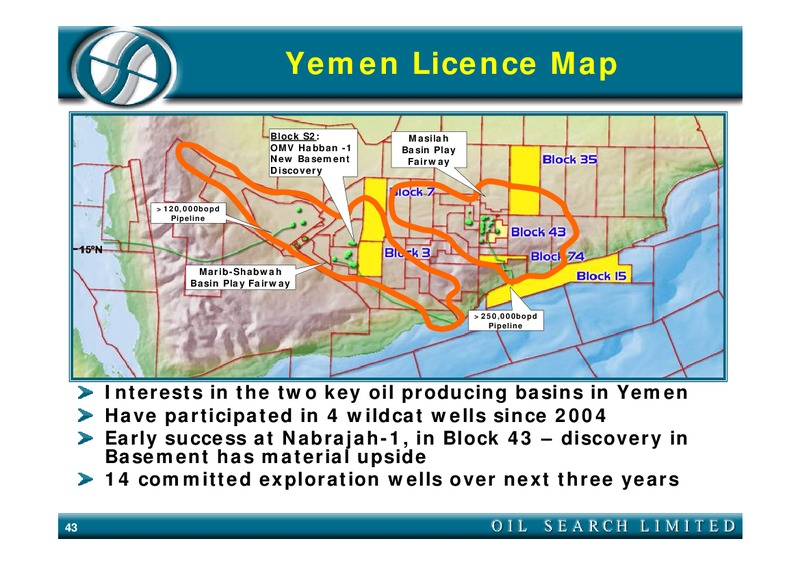 MERRILL LYNCH NEW YORK CONFERENCE – Oil Search Limited – slide 43