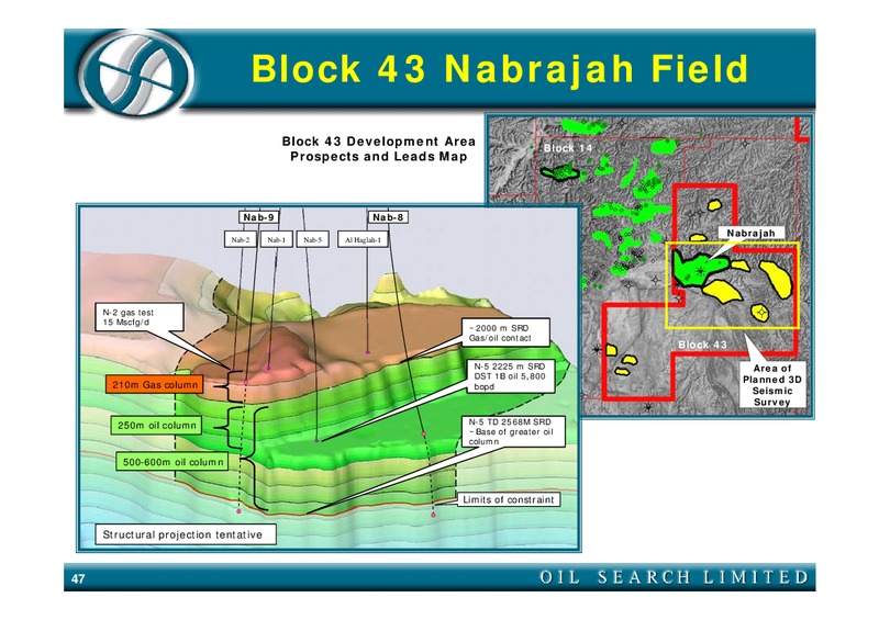 MERRILL LYNCH NEW YORK CONFERENCE – Oil Search Limited – slide 47