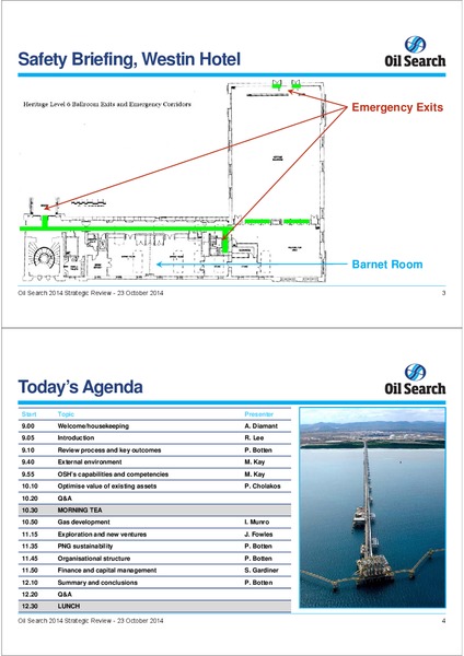 2014 STRATEGIC REVIEW INVESTOR SEMINAR – Oil Search Limited – slide 2