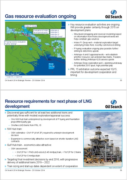 2014 STRATEGIC REVIEW INVESTOR SEMINAR – Oil Search Limited – slide 28