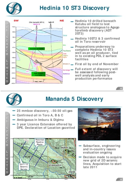 CITI AUSTRALIA AND NZ INVESTMENT CONFERENCE – Oil Search Limited – slide 13
