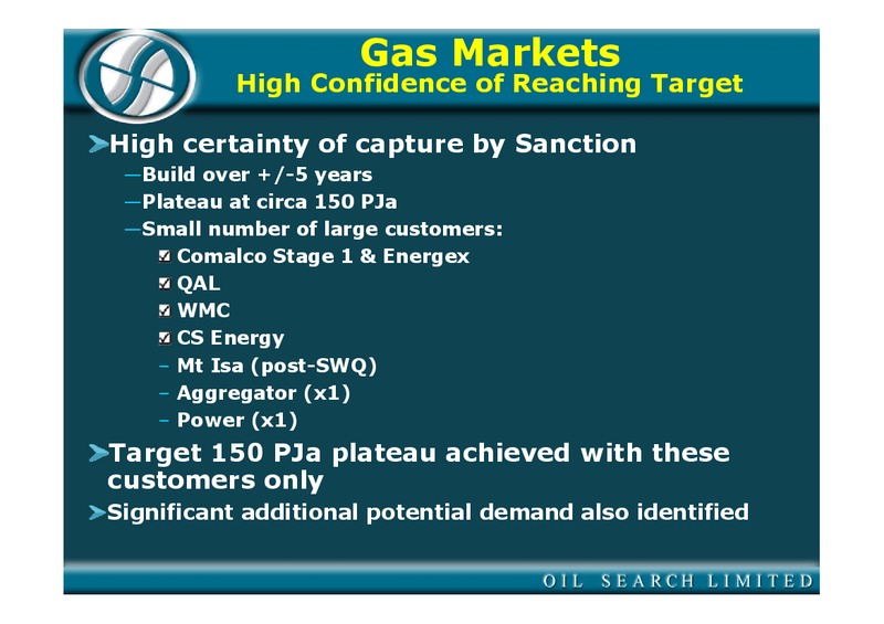 OCTOBER 2004 INVESTOR PRESENTATION – Oil Search Limited – slide 24