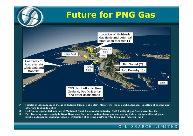 OCTOBER 2004 INVESTOR PRESENTATION – Oil Search Limited – slide 40