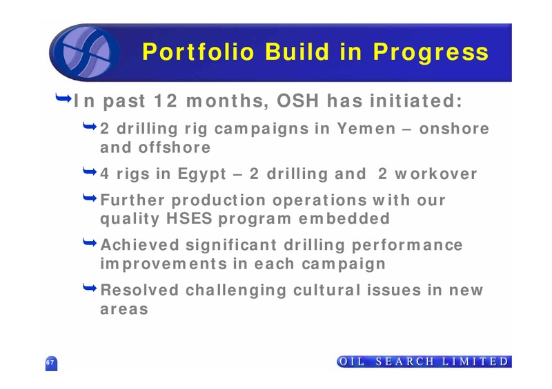 OIL SEARCH MENA – Oil Search Limited – slide 5