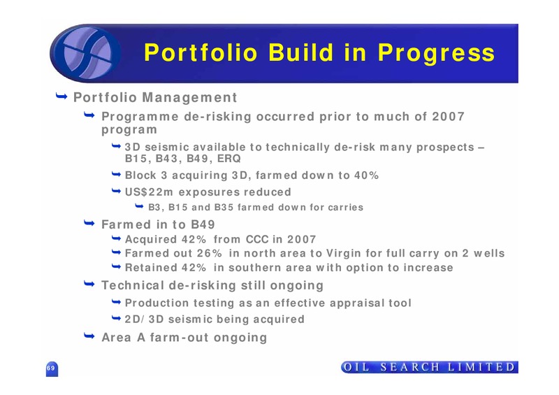 OIL SEARCH MENA – Oil Search Limited – slide 7