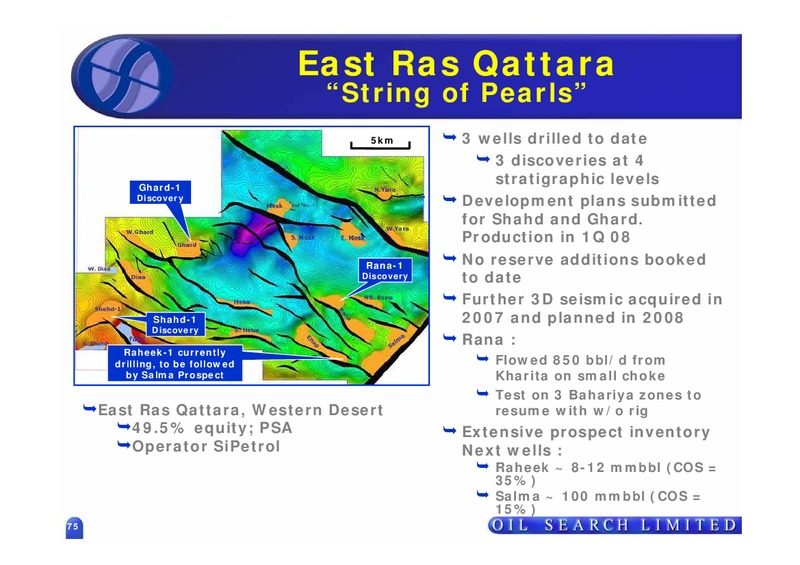 OIL SEARCH MENA – Oil Search Limited – slide 13