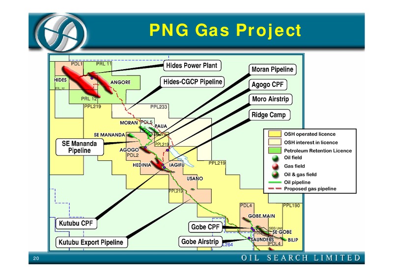 FIELD TRIP – Oil Search Limited – slide 20