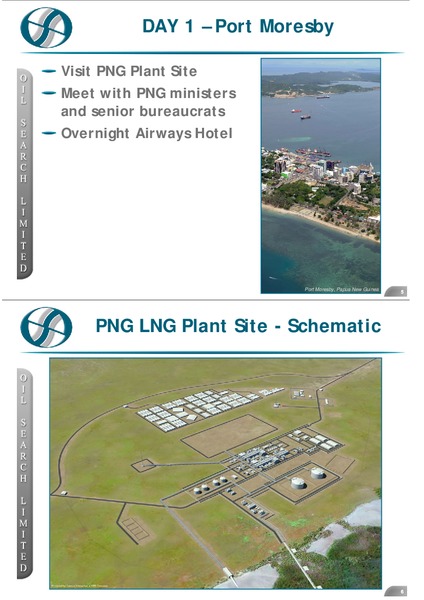 INVESTOR FIELD TRIP – Oil Search Limited – slide 3