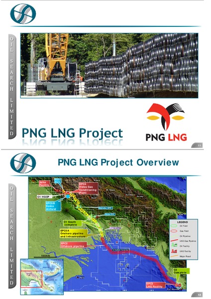 INVESTOR FIELD TRIP – Oil Search Limited – slide 6