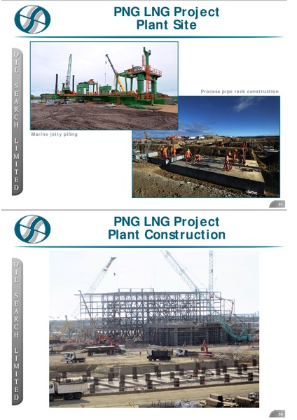 INVESTOR FIELD TRIP – Oil Search Limited – slide 16