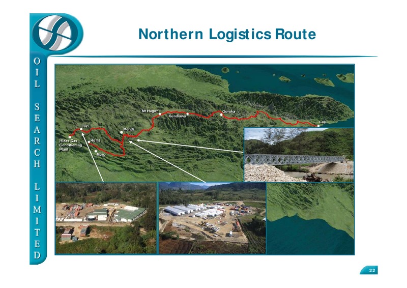 INVESTOR FIELD TRIP 2010 – Oil Search Limited – slide 22