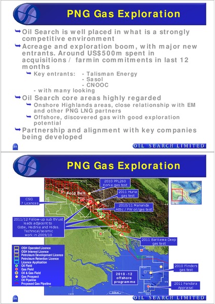 MORGAN STANLEY ASIA PACIFIC SUMMIT – Oil Search Limited – slide 13
