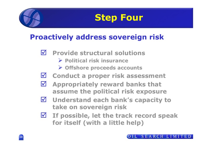 PNG MINING & PETROLEUM INVESTMENT CONFERENCE – Oil Search Limited – slide 87