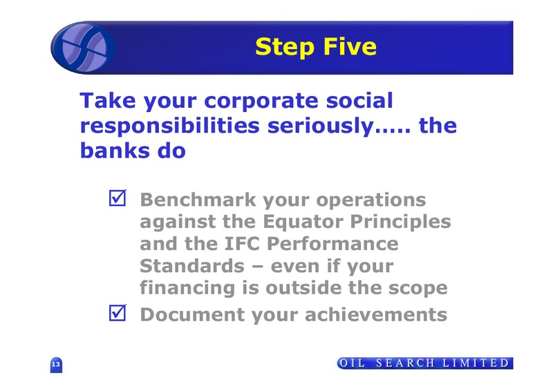 PNG MINING & PETROLEUM INVESTMENT CONFERENCE – Oil Search Limited – slide 90